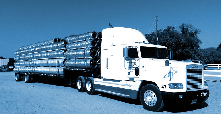 sec-company-corrugated-metal-pipe-truck-delivery