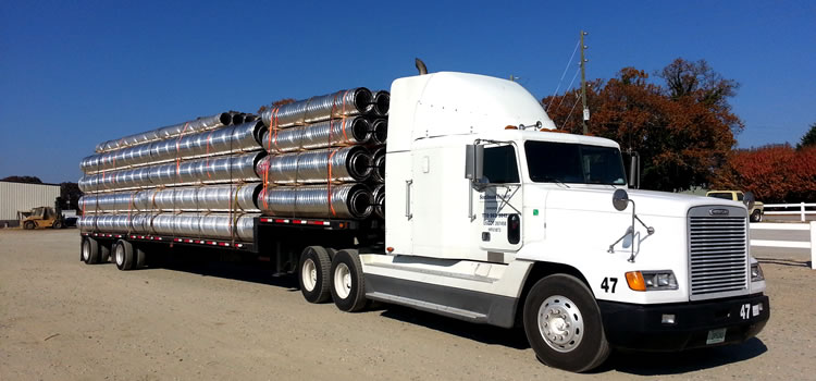 sec-company-corrugated-metal-pipe-truck-delivery